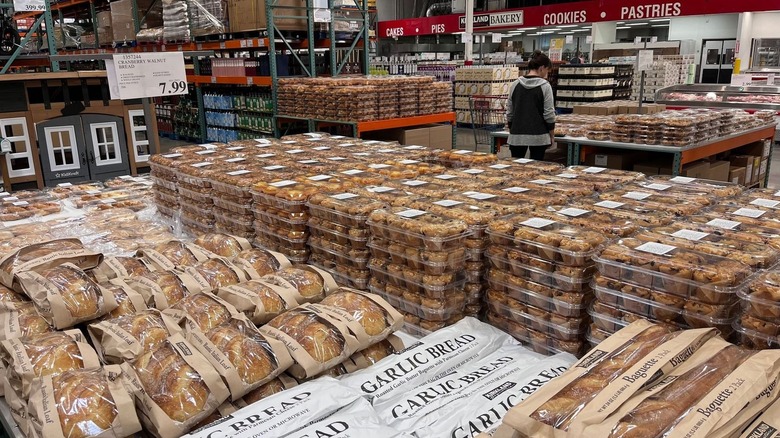 The bakery section at Costco