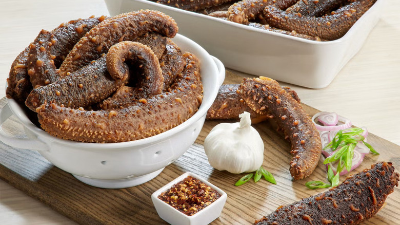 Costco's ﻿Wild Alaska Giant Whole Cooked Red Sea﻿ Cucumbers