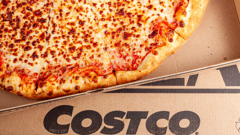 Cheese pizza from Costco