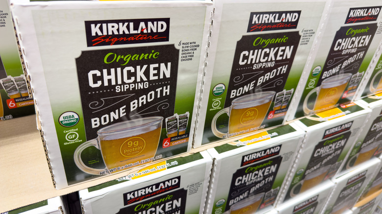 Kirkland organic chicken bone broth