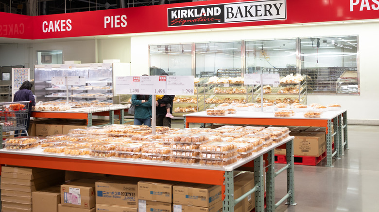 Bakery section at Costco