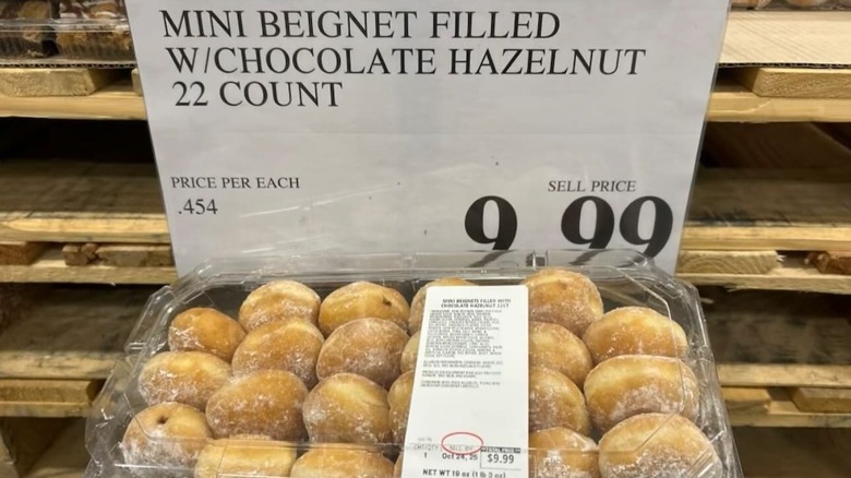 Mini beignets as seen at Costco