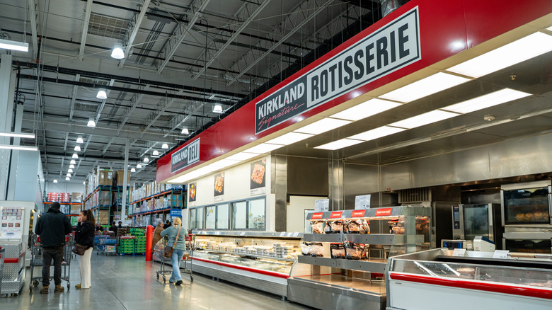 Costco's prepared foods section