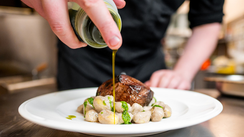 drizzle of olive oil