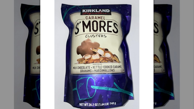 bag of Kirkland caramel smores clusters