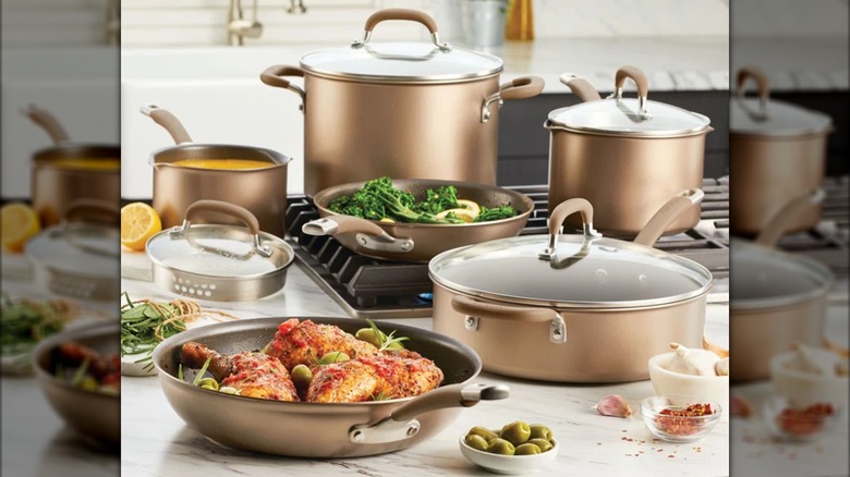 The Circulon Premier Professional 10-piece Non-Stick Cookware Set