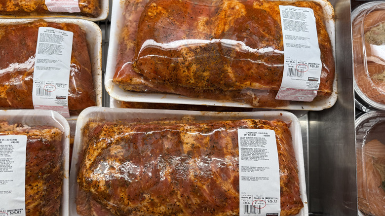 Kirkland Signature Seasoned St. Louis Ribs at Costco