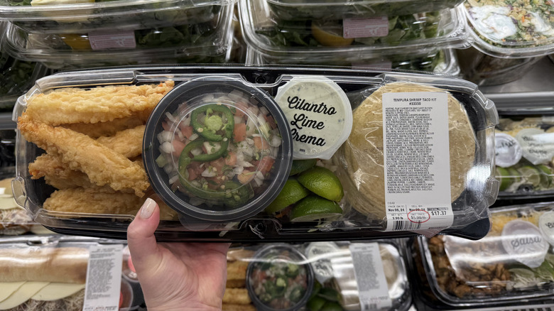 Kirkland Signature Tempura Shrimp Taco Kit at Costco