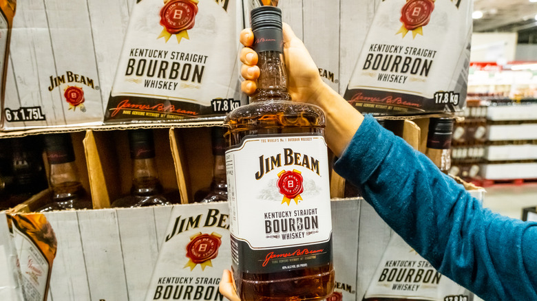 Jim Beam Straight Kentucky Bourbon White Label at Costco