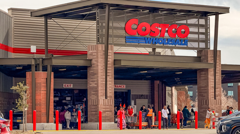 Costco entrance in California