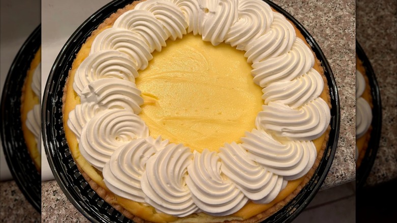 Kirkland Signature Lemon Custard Pie on counter