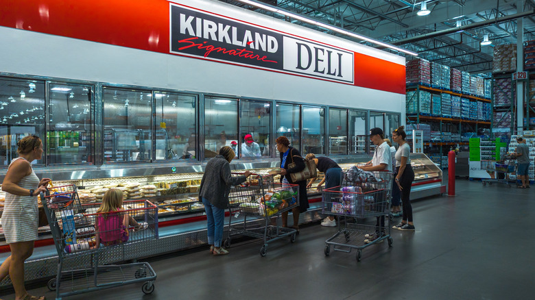 Costco Kirkland Signature deli section
