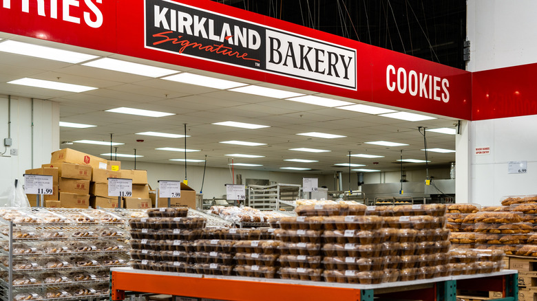 Costco warehouse bakery section
