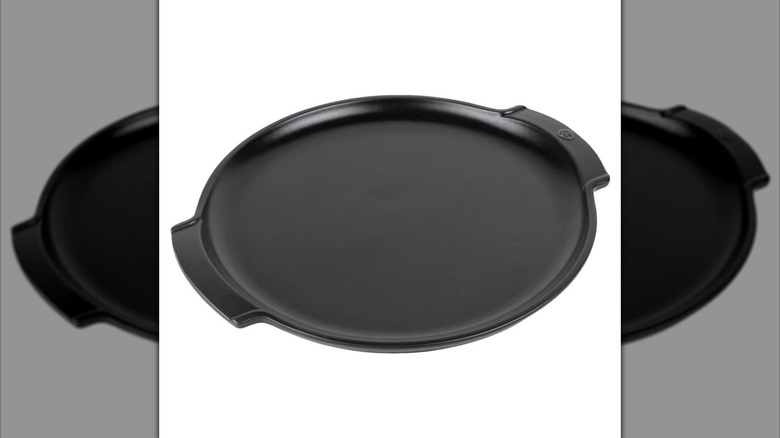 Peugeot Grill to Table Ceramic Pizza Stone on white background