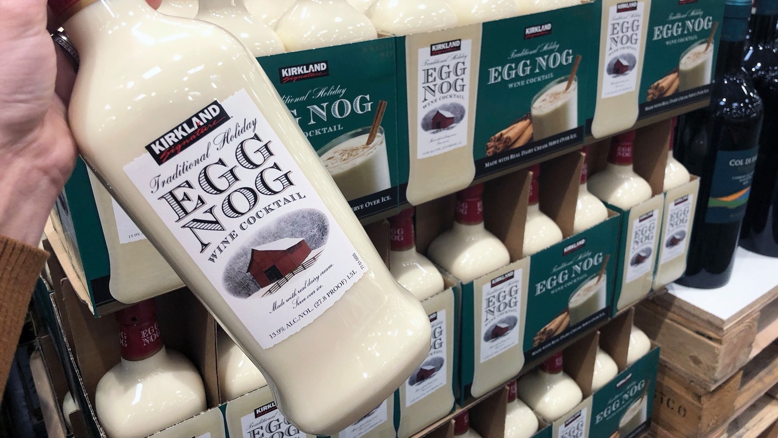 Costco's Kirkland Signature Eggnog Has A Higher ABV Than You Might Think