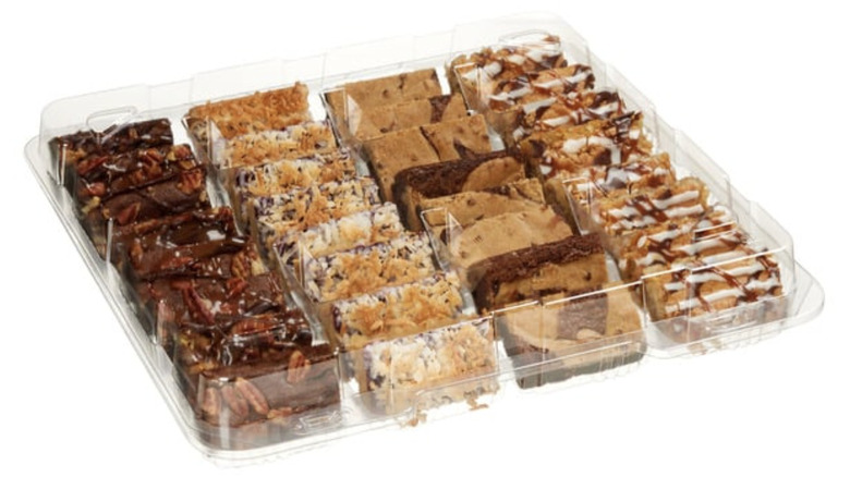 Variety dessert bars from Costco
