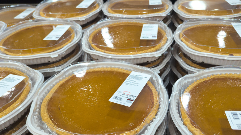 pumpkin pies from Costco