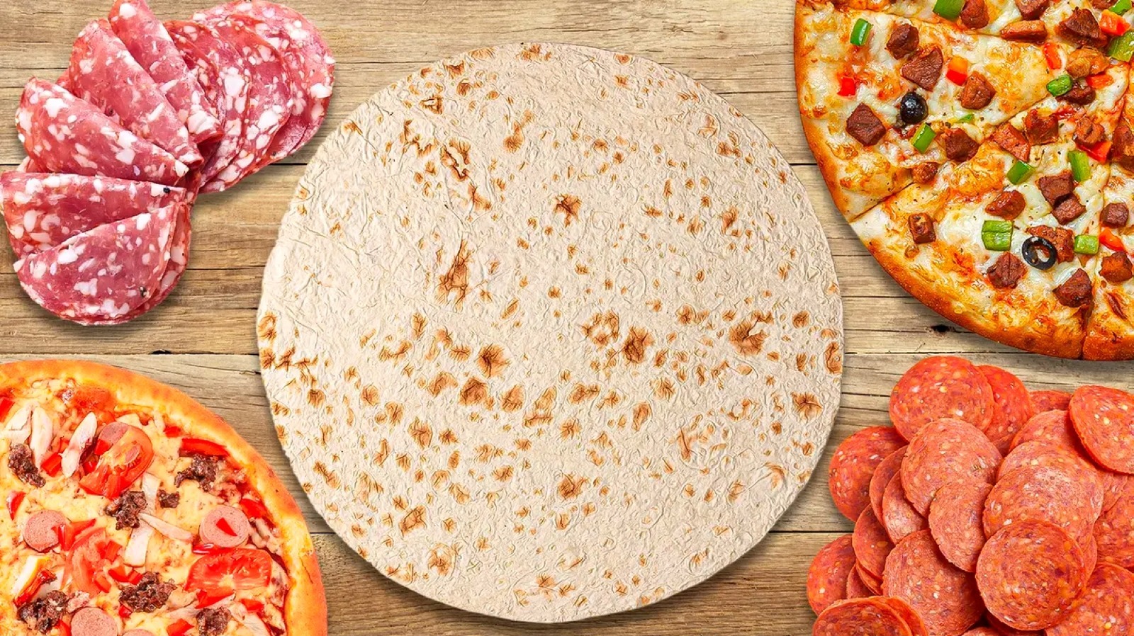 Cover Pita Bread In Pizza Toppings For A Fun Twist On A Classic