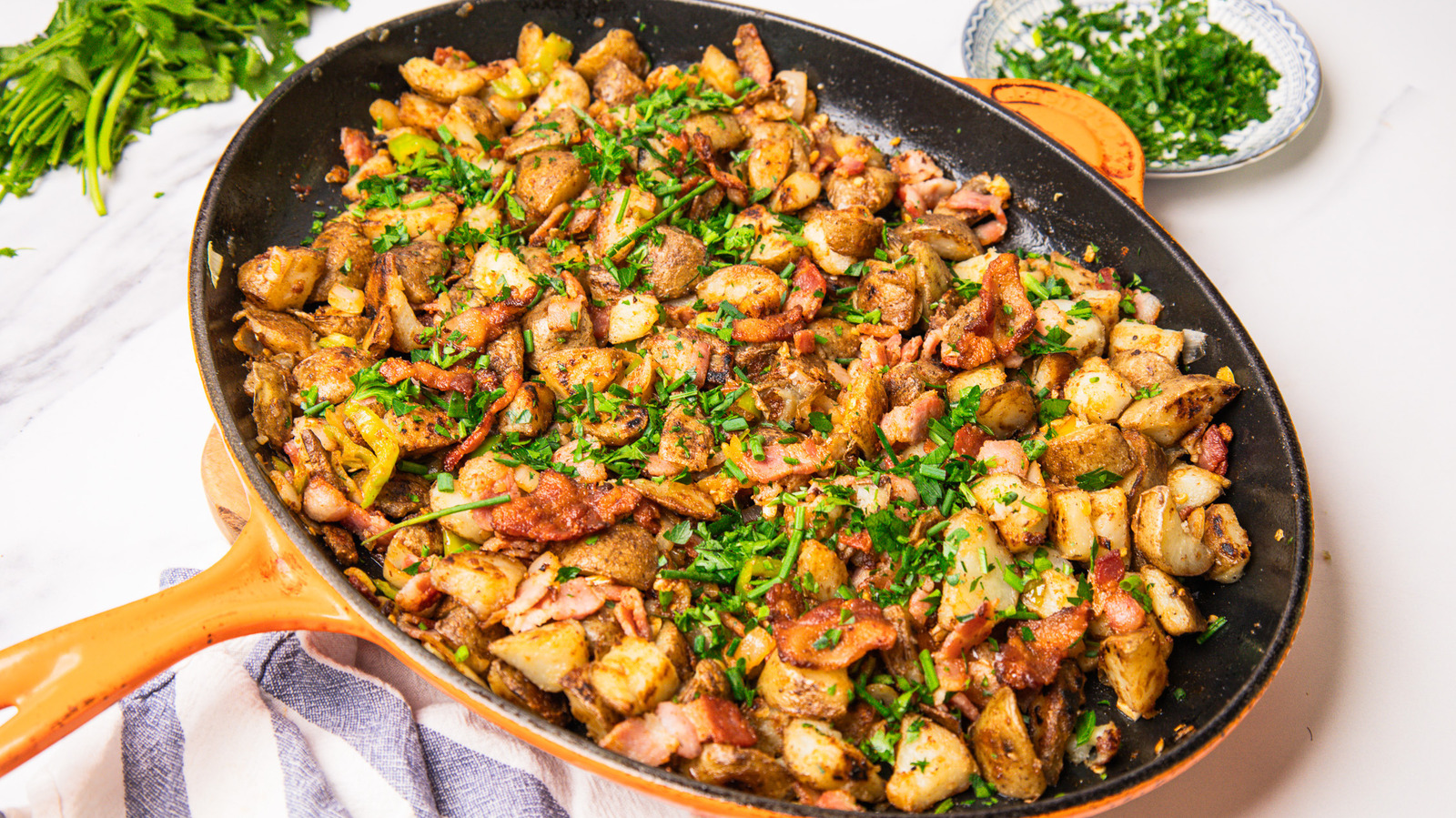 Cowboy-Style Cast Iron Potatoes Recipe
