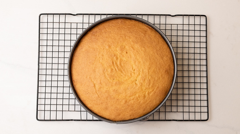 baked upside down cake