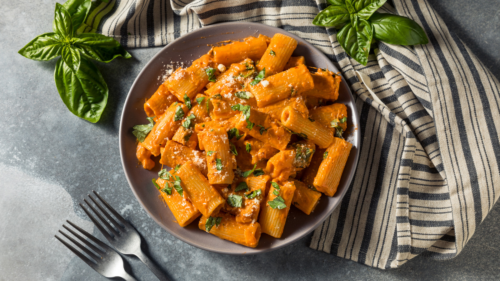 Cream Cheese Adds A Hearty Richness To Basic Tomato Sauce