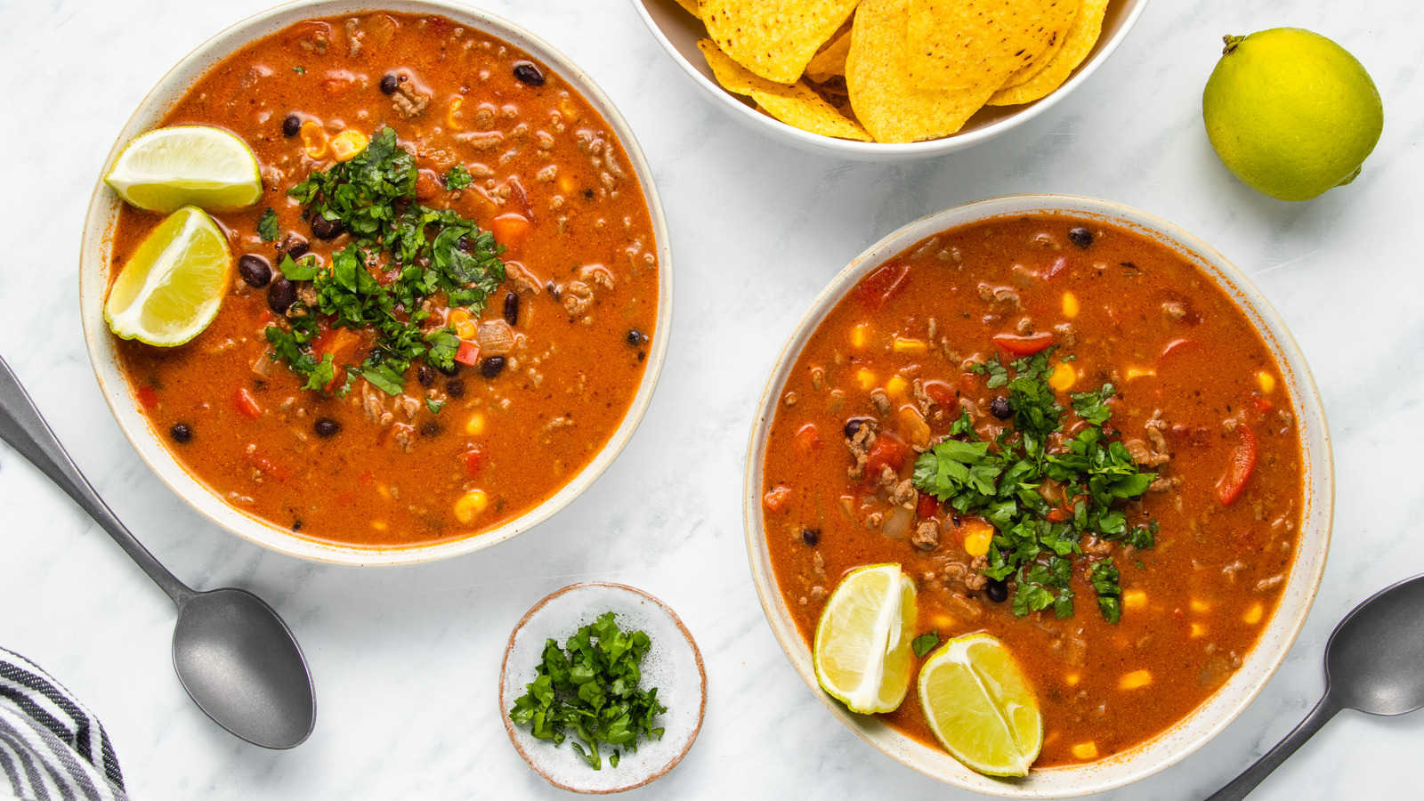 Cream Cheese Is The Secret Ingredient For Silky Taco Soup