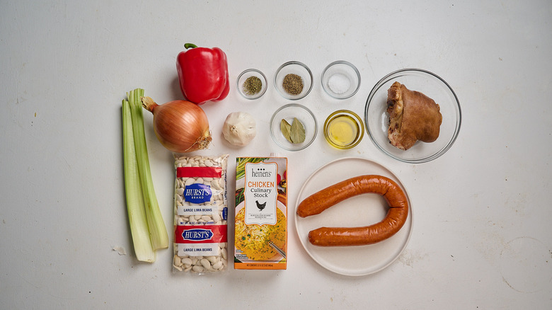Ingredients on a table
