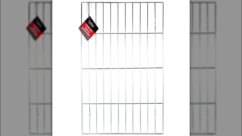 A wire cooling rack from Dollar Tree