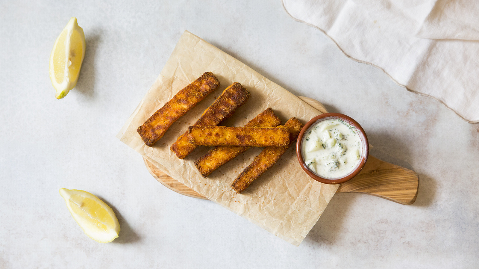 Crispy Air Fryer Paneer Sticks Recipe