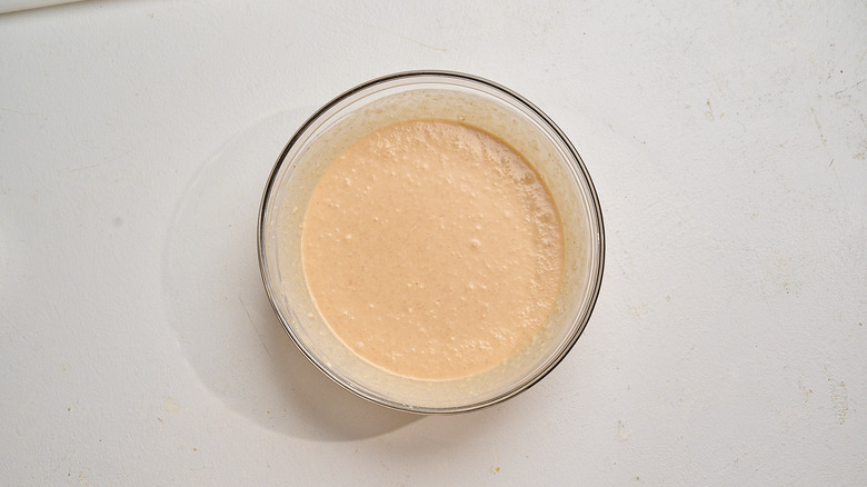 marinade whisked together in a bowl