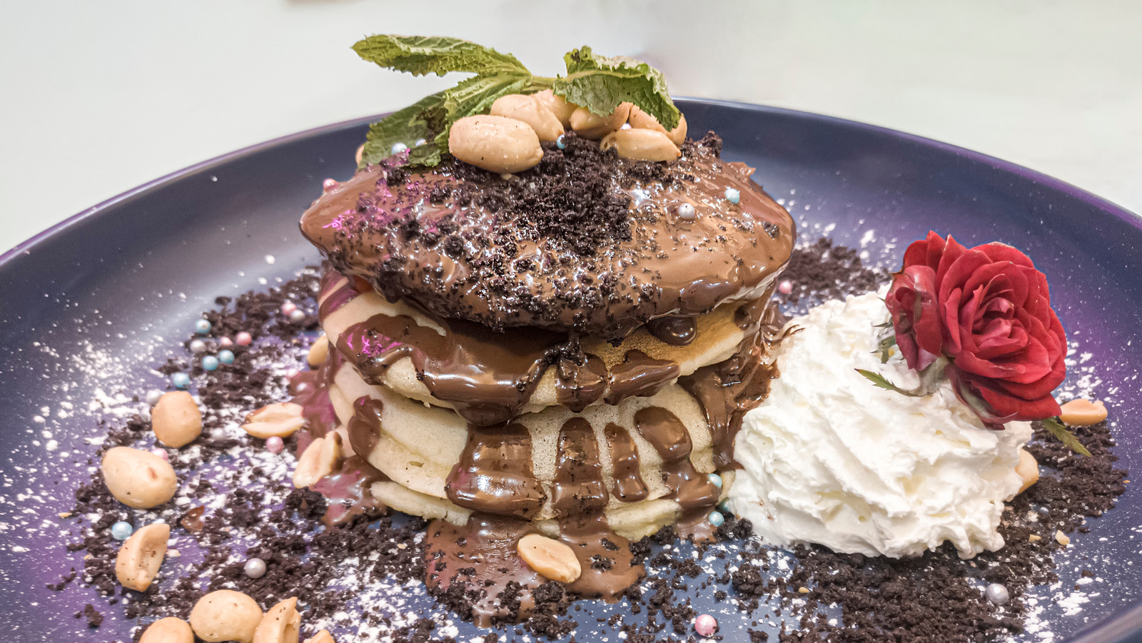 Crush Cookies Into Pancake Batter For A Sweeter Morning Stack