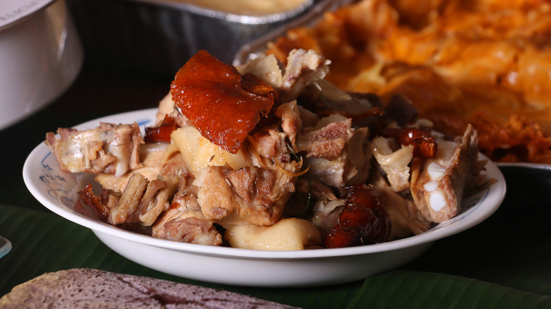 Cuchifritos fried pork dish