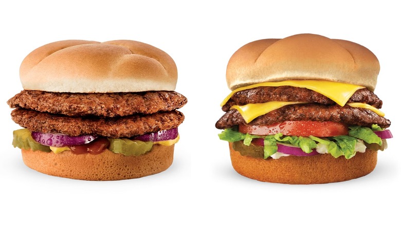 side-by-side of Culver's ButterBurger and Deluxe