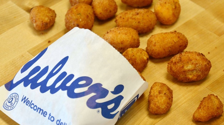 An order of Wisconsin cheese curds from Culver's
