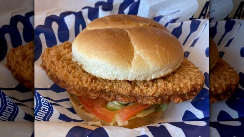 Culver's pork loin sandwich