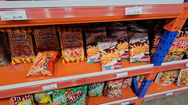 Assortment of snacks available at Resco