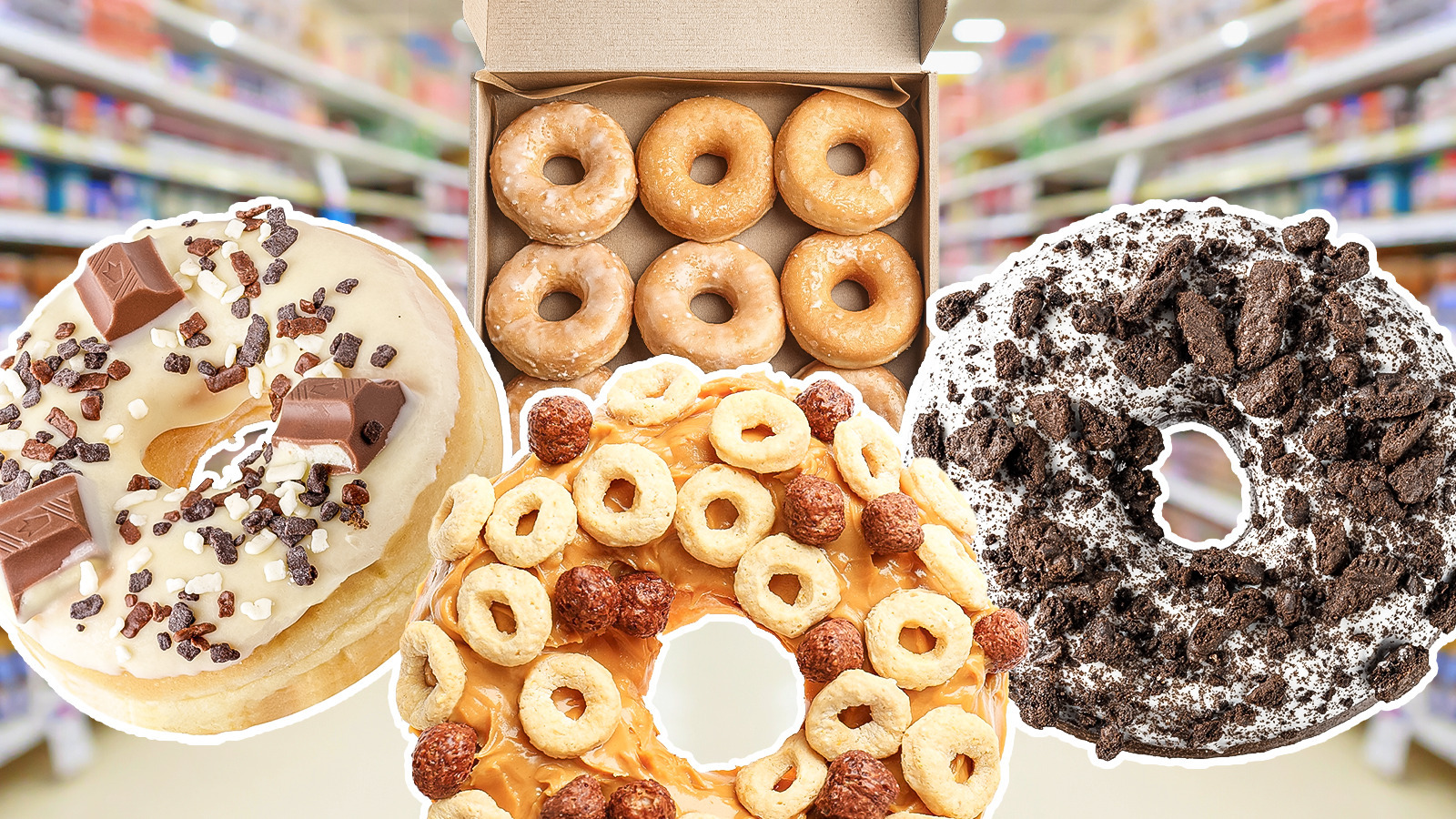 Customize Bland Grocery Store Donuts With Your Favorite Frostings And