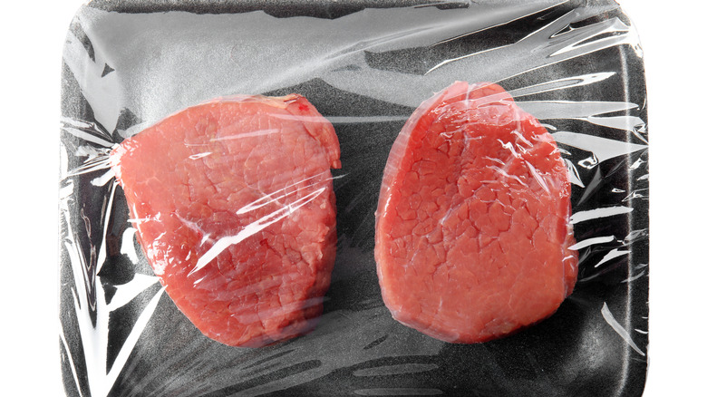 packaged beef medallions