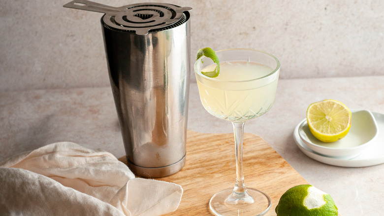 daiquiri cocktail and shaker