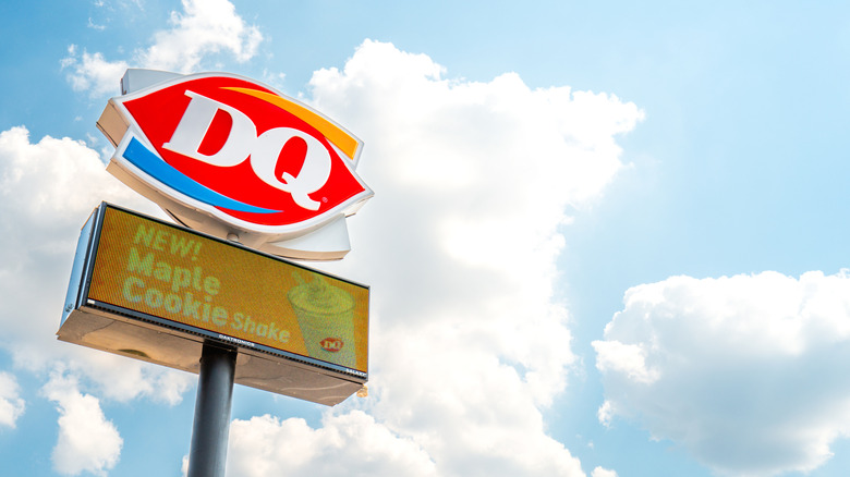 Dairy Queen sign in Texas