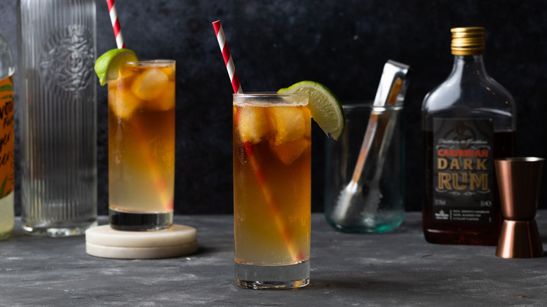 dark and stormy in glass 