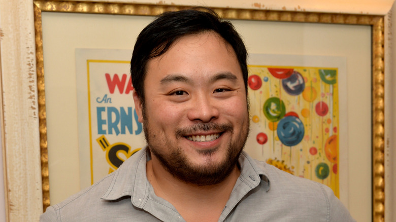 David Chang smiling at an event