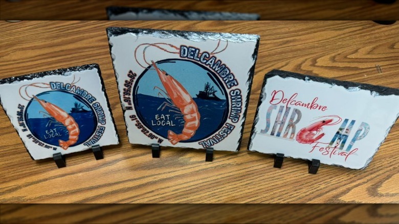 artwork at Delcambre Shrimp Festival