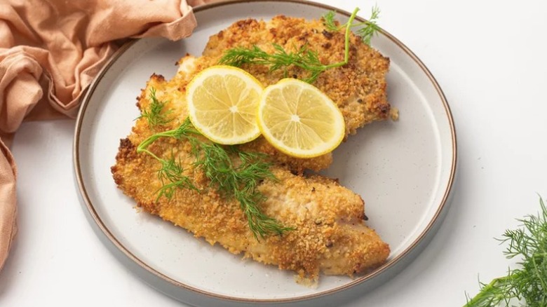 parmesan crusted tilapia