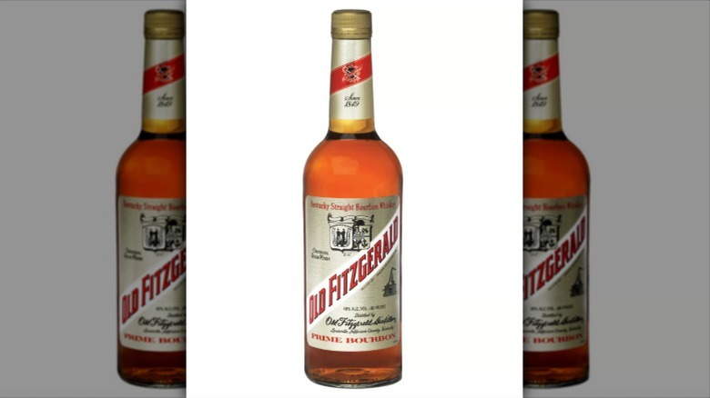 bottle of Old Fitzgerald Prime bourbon