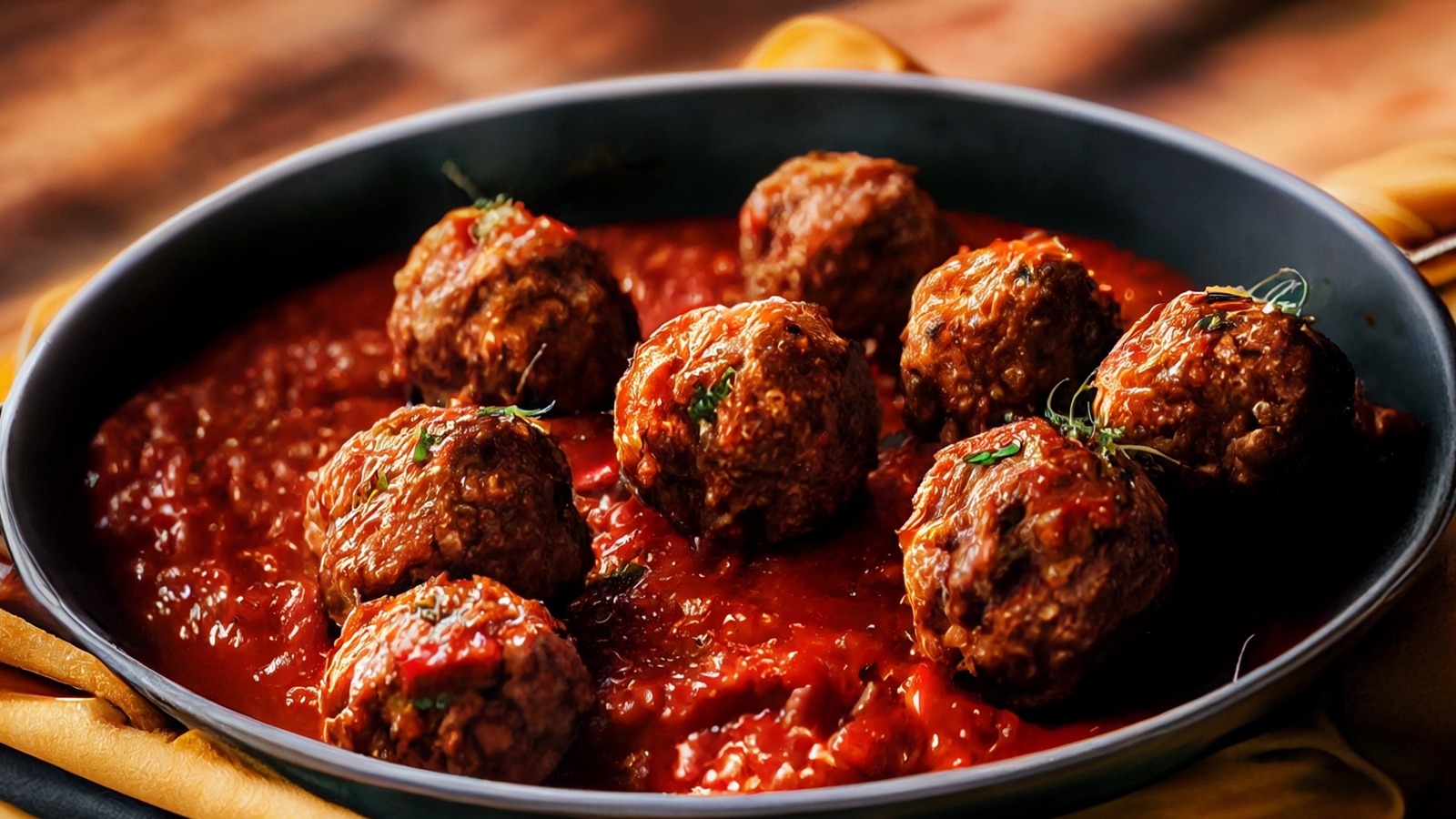 Diced HardBoiled Eggs Give A Soft, Springy Texture To Dense Meatballs