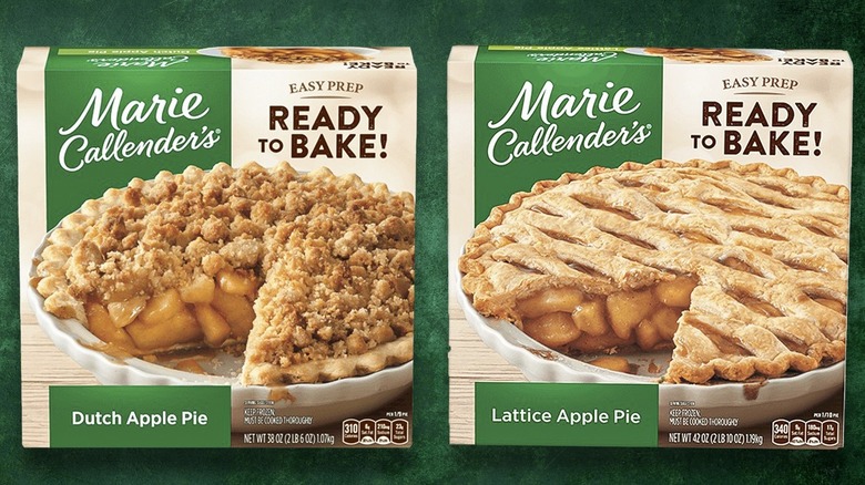 Marie Callender's Dutch Apple Pie and Lattice Apple Pie