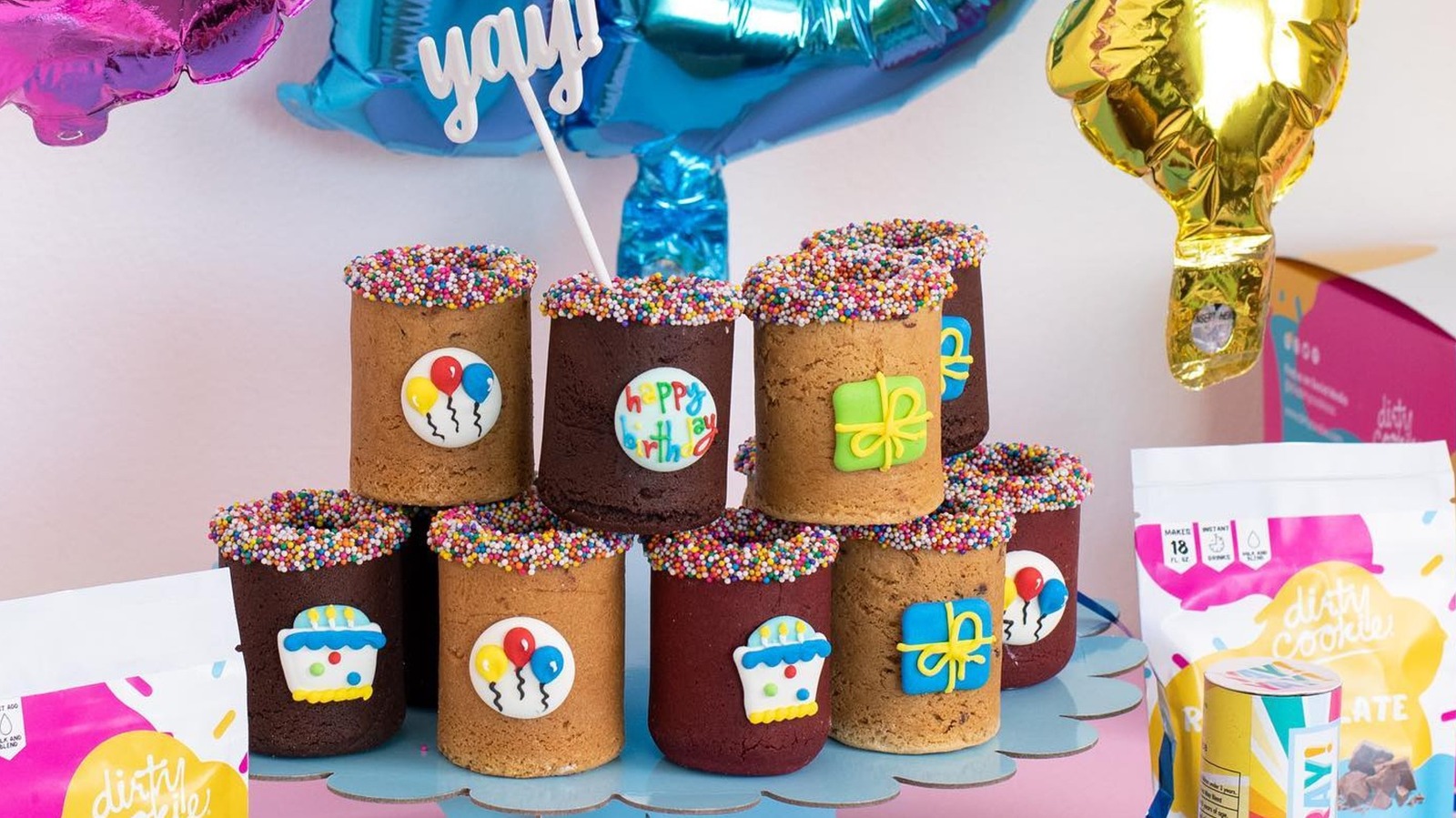 DIY Cookie Decorating Kit | Birthday Cookie Shots