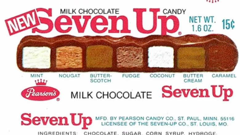 Seven Up Bar box wrapper