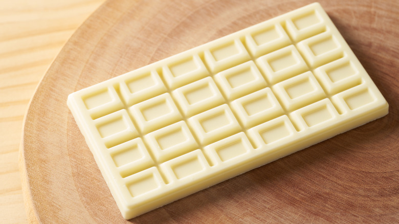White chocolate bar